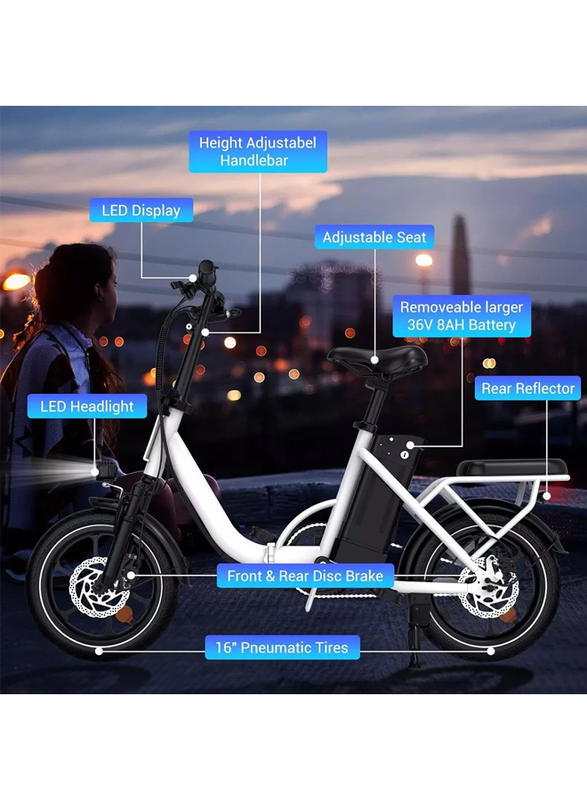WINDHORSE W2B Folding Electric Bike with 350W High Speed Motor, 36V 8AH Battery, 40 KM/H Speed, 35 KM Range 8 WINDHORSE W2B Folding Electric Bike with 350W High Speed Motor, 36V 8AH Battery, 40 KM/H Speed, 35 KM Range - Image 8