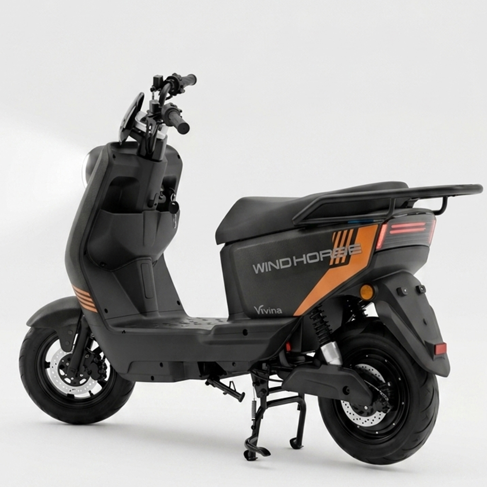 WIND HORSE M5 Pro Electric Bike 1500W Powerful Motor, 80KM/H High-Speed, 60V 20Ah, 50KM Range, 14-Inch Tires, Carbon Alloy Frame, NFC Smart Keys, Dual Suspension – Ultra Performance E-Bike for Adults 6 WIND HORSE M5 Pro Electric Bike 1500W Powerful Motor, 80KM/H High-Speed, 60V 20Ah, 50KM Range, 14-Inch Tires, Carbon Alloy Frame, NFC Smart Keys, Dual Suspension – Ultra Performance E-Bike for Adults - الصورة 6