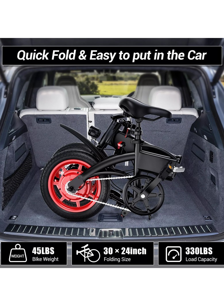 WINDHORSE C19 Foldable Electric Bike 350W Motor, 36V 8Ah Battery, 40 KM/H Speed, 25-35 KM Range 3 WINDHORSE C19 Foldable Electric Bike 350W Motor, 36V 8Ah Battery, 40 KM/H Speed, 25-35 KM Range - Image 3
