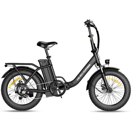 Home 58 WINDHORSE W4B Electric Folding Bike 720W Motor, 48V 15.6Ah Removable Battery, 40KM/H Top Speed, 60-80KM Range, 20-Inch Tires