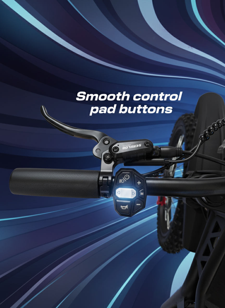 WINDHORSE Y1 Electric Dirt Bike 3000W, 95KM/H Speed, 60V 35Ah Removable Battery, 70KM Range, Artificial Engine Sound 11 WINDHORSE Y1 Electric Dirt Bike 3000W, 95KM/H Speed, 60V 35Ah Removable Battery, 70KM Range, Artificial Engine Sound - الصورة 11