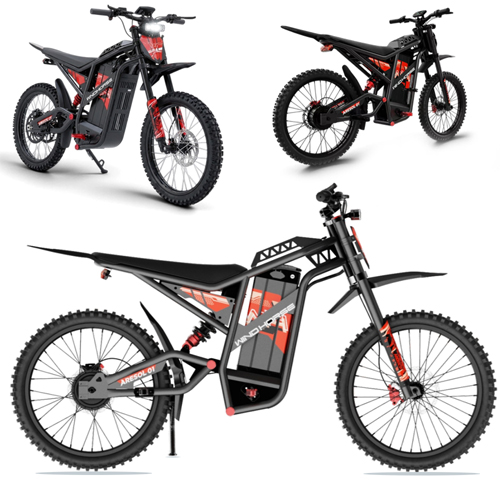 WINDHORSE Y1 Electric Dirt Bike 3000W, 95KM/H Speed, 60V 35Ah Removable Battery, 70KM Range, Artificial Engine Sound