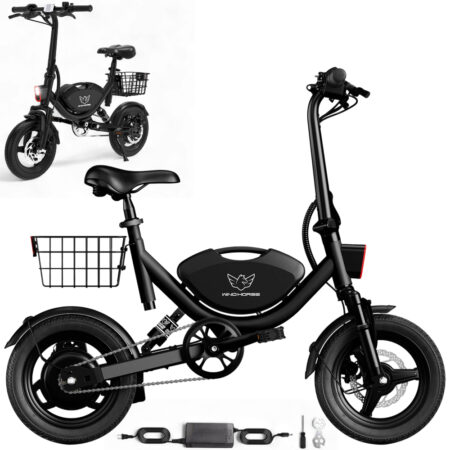 Home 18 WINDHORSE W3 Electric Bike 500W Brushless Hub Motor, 40 KMH Max Speed, 25-35 KM Range with 36V 8AH Battery