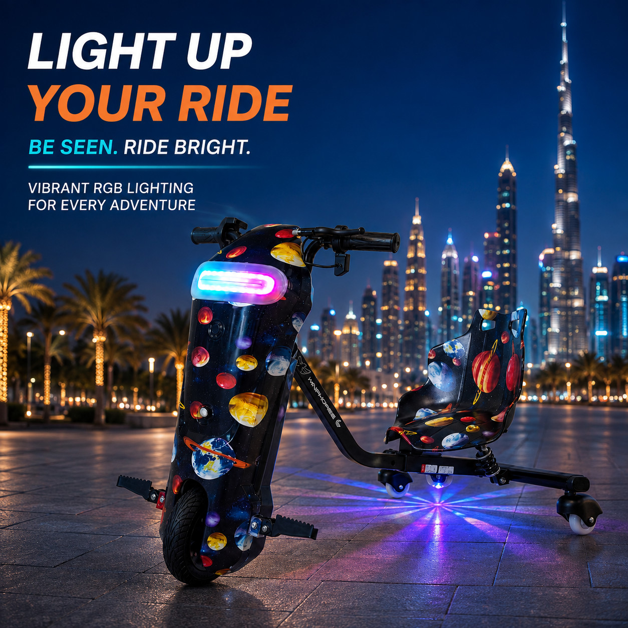 WINDHORSE P1 Pro Electric Drift Scooter for Kids & Adults 11 WINDHORSE P1 Pro Electric Drift Scooter for Kids & Adults - Image 11