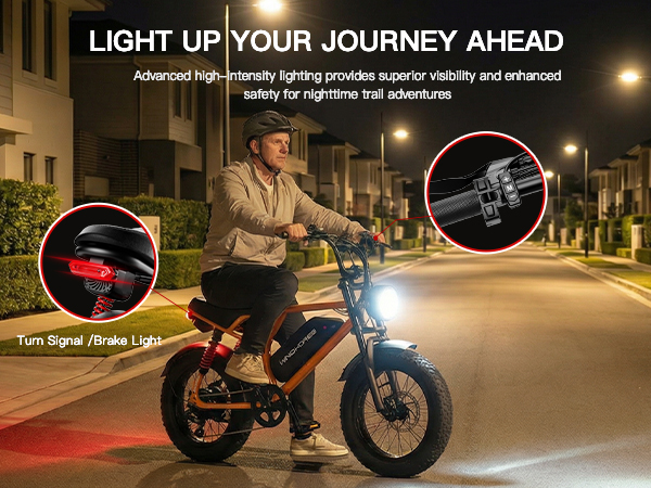 WINDHORSE V8 Mini Electric Bike 750W Motor (1255W Peak Power) – 48V 15.6Ah Battery, 50KM/H Speed, 60KM Range, Bluetooth Speaker, Artificial Engine Sound, Dual Disc Brakes 18 WINDHORSE V8 Mini Electric Bike 750W Motor (1255W Peak Power) – 48V 15.6Ah Battery, 50KM/H Speed, 60KM Range, Bluetooth Speaker, Artificial Engine Sound, Dual Disc Brakes - الصورة 18